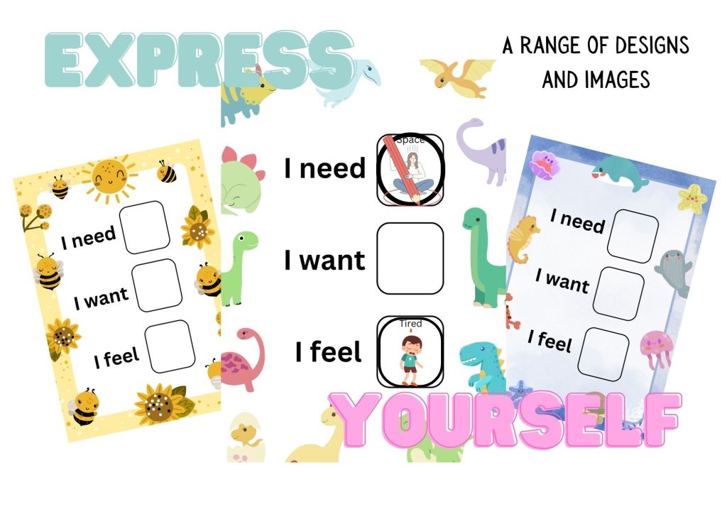 Express Yourself - support for children with communication needs to express their emotions