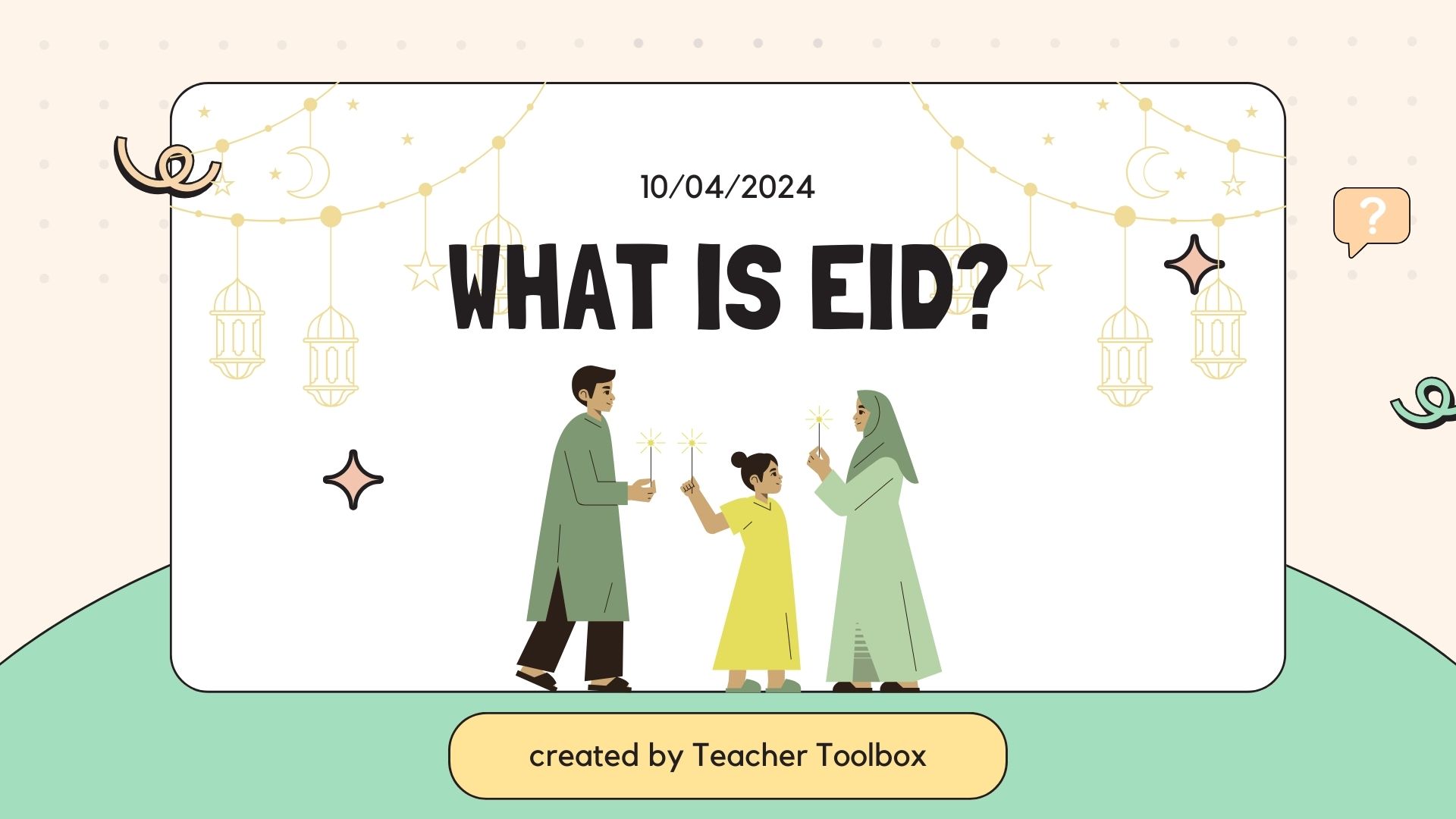 What is Eid? Presentation explaining why Eid is celebrated and how