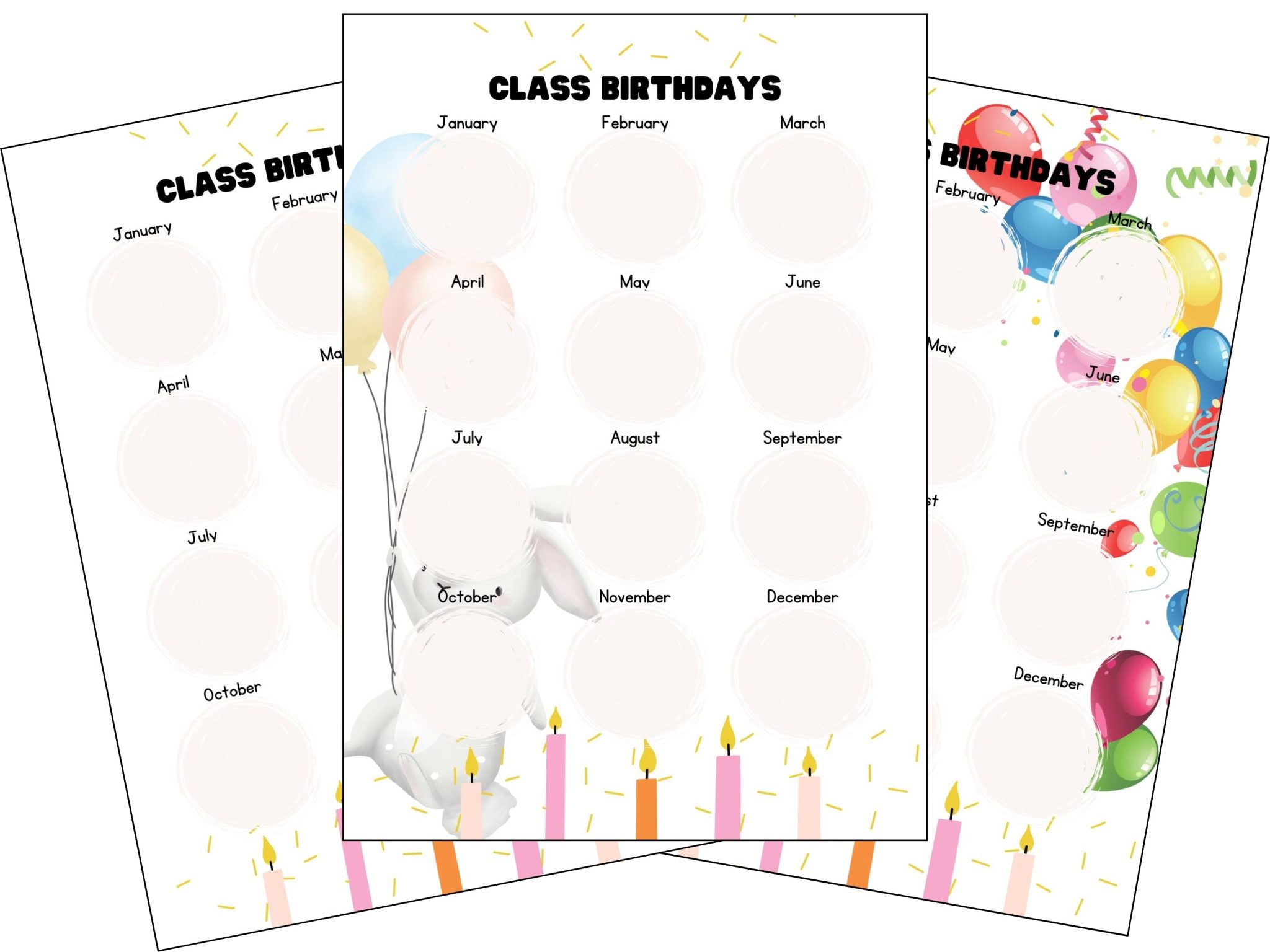 Class Birthdays Posters Teacher Toolbox Class Birthdays Posters Teacher Toolbox